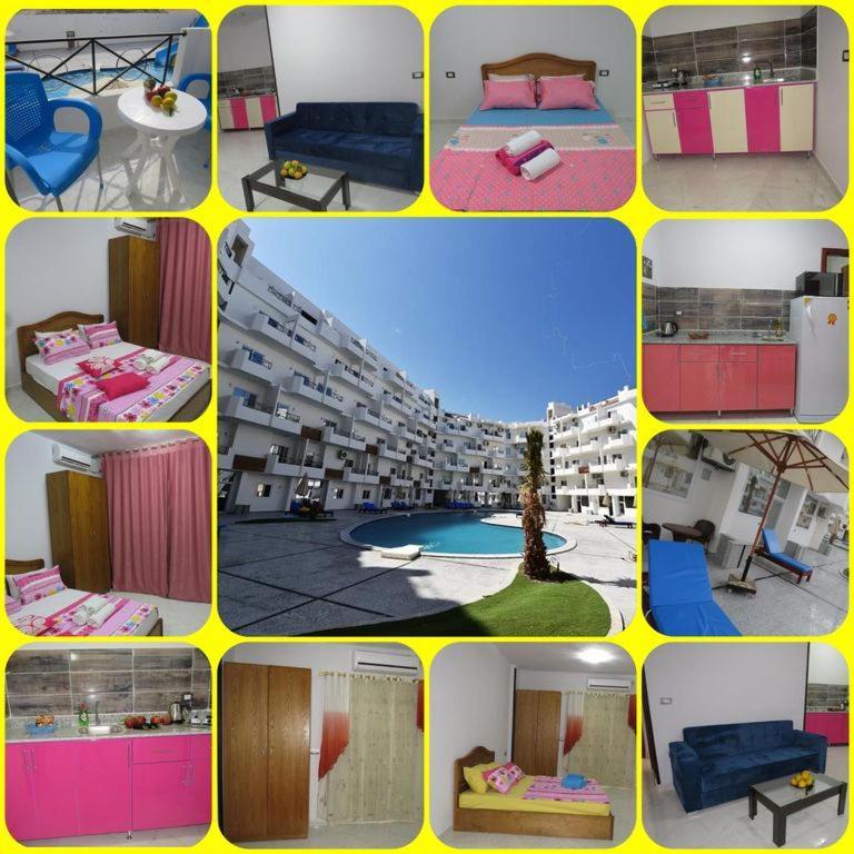 Apartment Bella Rosa Near The Sea Redsealine Hurghada Exteriör bild